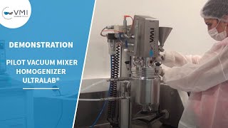 MULTILAB - Pilot vacuum mixer homogenizer for laboratories and scale-up departments