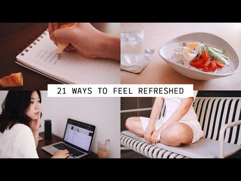 ð¿ 21 WAYS TO GET OUT OF A SLUMP | My Reset Routine - YouTube