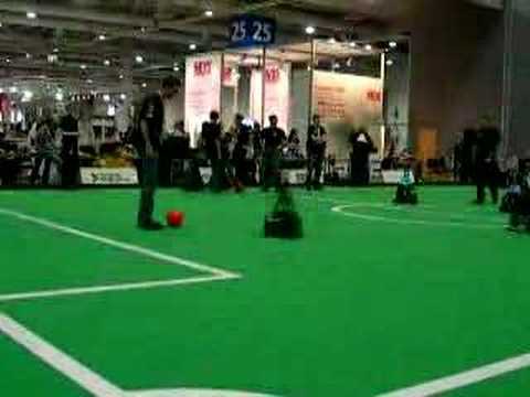 Robot Soccer - Man vs Robot