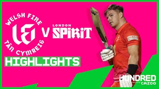 Welsh Fire vs London Spirit  - Highlights | The Hundred 2021