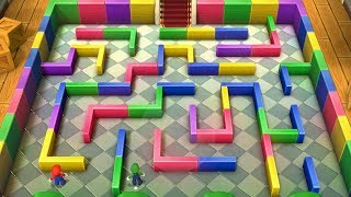 Mario Party 10 - Airship Central - Mario VS Luigi