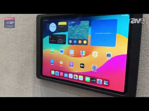 ISE 2025: Displine Showcases Companion Wall 2.0, a Classic Wall Mount for iPad
