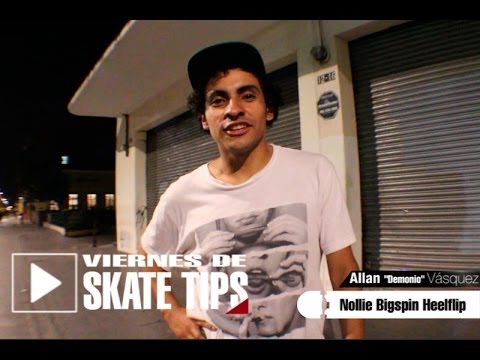 Skate Tips - Como Hacer Nollie Bigspin Heelflip | Skate Rojo
