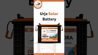 Charge From The Sun, Power Every Moment With Our Urja Solar Battery Solutions.