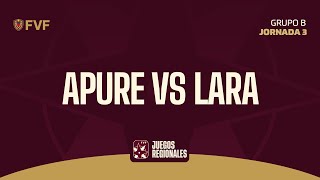 Juegos Regionales 2025 Apure Vs Lara