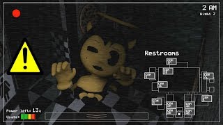 ALICE ANGEL JUMPSCARE IN FNAF?! (Bendy And The Ink Machine)