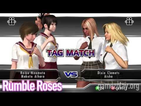 Rumble Roses XX babes wrestling game on PlayStation 2 screenshots video 2