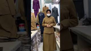 Seragam Pemda Pns Wanita Kerah Sanghai Blazer Princessfa