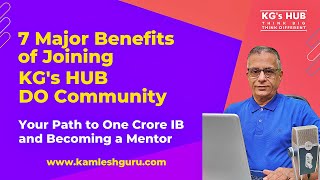 7 Major Benefits Of Joining Kgs Hub Do Community - By