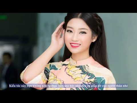 15 kiểu tóc mặc áo dài tôn lên vẻ đẹp thanh lịch, dịu dàng đẹp nhất hiện nay