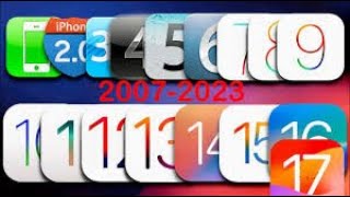 All 17 Ios Vercions In One Video Apple History