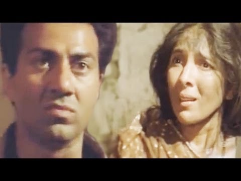 Sunny Deol Saves Life of Neena Gupta Veerta - Action Scene 1821...