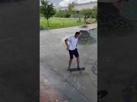 ALLEY OOP FEEBLE TO FAKIE #SHORTS