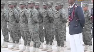 VIDEO - Ceremony to deliver certificates to new Haitian officer graduates