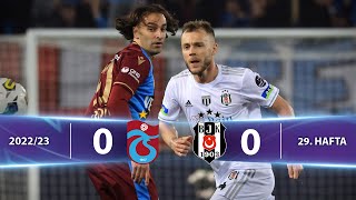 Trabzonspor (0-0) Beşiktaş - Highlights/Özet | Spor Toto Süper Lig - 2022/23