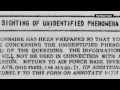 Classified UFO documents released