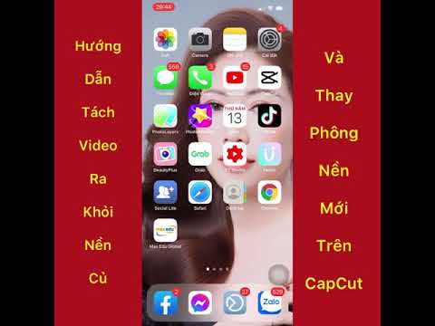 HƯỚNG DẪN CÁCH THAY PHÔNG NỀN CHO VIDEO TRÊN CAPCUT