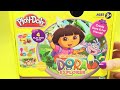 Play Doh Dora the Explorer playdough playset by unboxingsurpriseegg