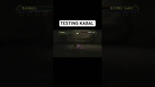 Kabal Not Finished Just A Short Preview