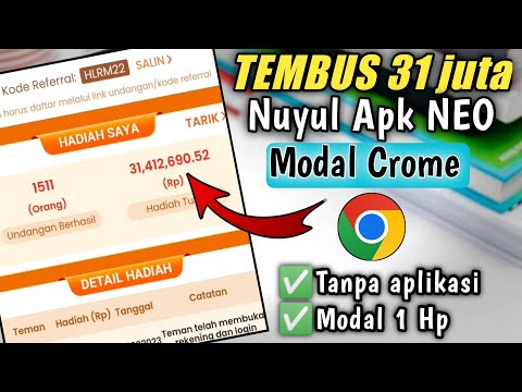 Nuyul Neo Tembus 31Jt🔴 Cara Cepat Nuyul Aplikasi Penghasil Uang Tanpa Aplikasi Modal 1Hp