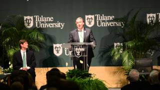 New President of Tulane University Michael A. Fitts