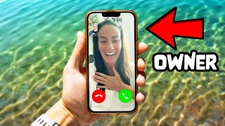 I Found An Iphone Underwater, Then The Owner Facetimed Me