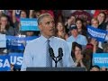 Full Video: President Obama hits GOP for supporting Trump in Ohio