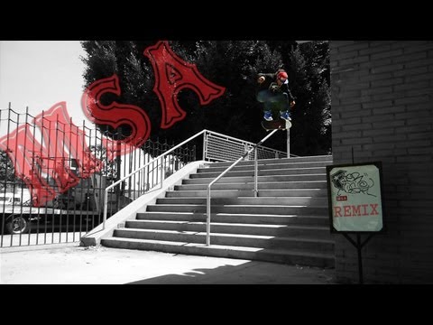 Manny Santiago Real Street Skateboarding Part Remix by Skateintheday
