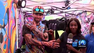 Harborfest 2019: Body Marbling