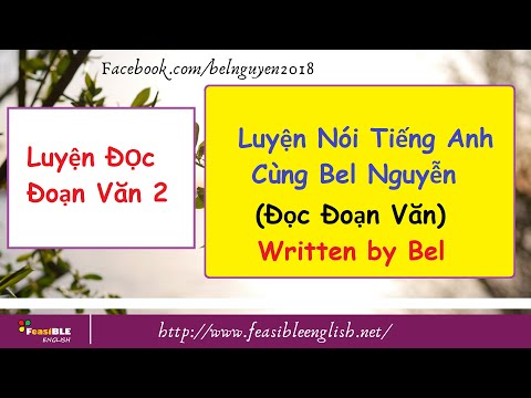 Cách giới thiệu bản thân bằng tiếng anh (đoạn 2)| Luyện Đọc Cùng Bel