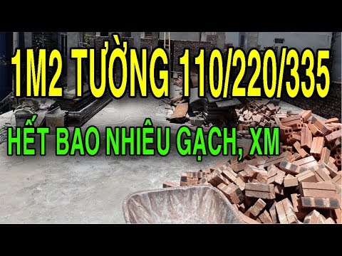Tính Gạch cho tất cả các loại tường xây nhà ✅| Hướng dẫnTính vật tư xây nhà P2