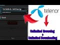 How to use free internet on telenor - Unlimited Browsing and Downloading with proof