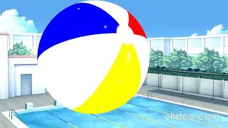 Imbapovi Miku Blowing To Pop A Beachball