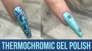 Disappearing Nail Design Tutorial - Thermochromic Gel Polish Disappearing Nail Design Tutorial - Thermochromic Gel Polish