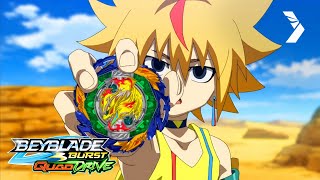 English Dub Beyblade Burst Quaddrive Episode 05 - Meets Bladers Free Dela Hoya