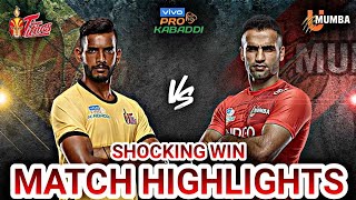 Match 1 Telugu Titans Vs U Mumba Match Highlights *Shocking Win* 😱😨 || Sports Academy ||