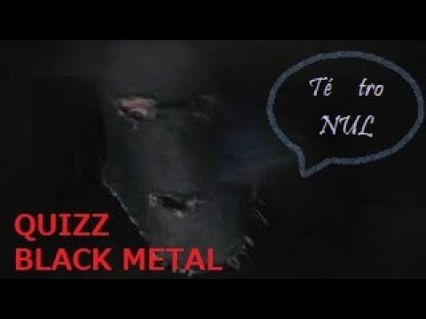 Le QUIZZ des pochettes BLACK METAL (Retrouveras-tu les albums ?)