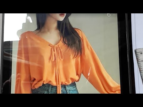Hướng dẫn cắt may TysuShop số 1285: Áo Tay Liền Dài