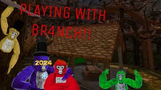 Playing With Br4Nch Gorilla Tag Br8Nch0Vr