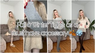 Fall And Winter Tights As A Must Have Accessory