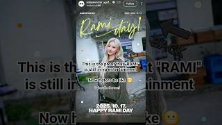 Rami Is Still In Yg Entertainment