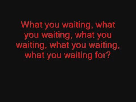 gwen stefani what you waiting for video. Gwen Stefani-What You Waiting for Lyrics. Gwen Stefani-What You Waiting for Lyrics. 3:37. This took about 2 hours to make so please leave a comment and rate