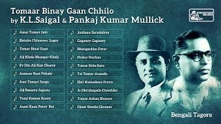 Rabindra Sangeet | KL Saigal | Pankaj Mullick | Tomar Binay Gaan Chhilo