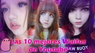 TOP 10 DE WAIFUS DE YOUTUBE - San Chan