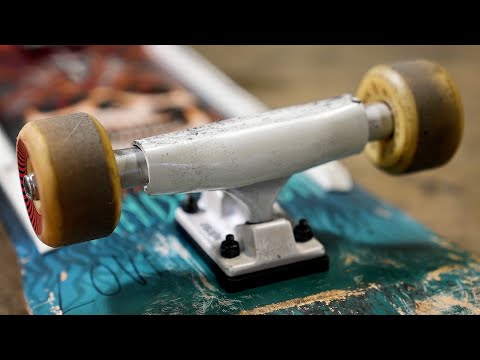 PVC TRUCKS THAT GRIND ANYTHING?! SKATE HACKS!
