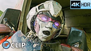 Peru Chase Scene Transformers Rise Of The Beasts 2023 4K Hdr Movie Clip