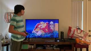 Walt Disney The Lion King Signature Collection Blu-Ray Movie Menu Walkthrough Video