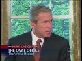 Title:Bush press conference, ABC, 11:06, 9/13 Description:Bush press conference, ABC, 11:06, 9/13<br /><br />Can you believe we actually fell for this?