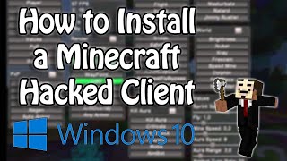 How To Download A Minecraft Hacked Client 1.8.9 Easy