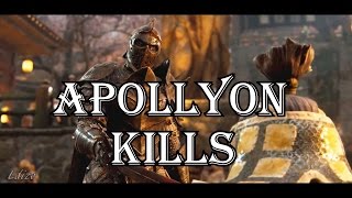 For Honor All Apollyon Kills